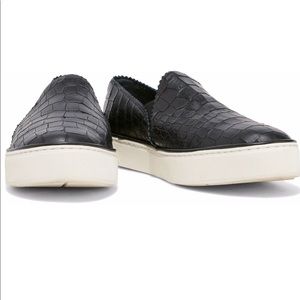 Stuart Weitzman Croc Slip on Sneaker